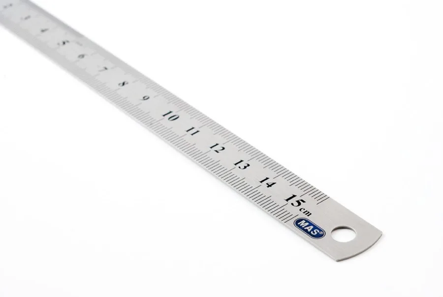 Mas 15 Cm Çelik Cetvel 2328