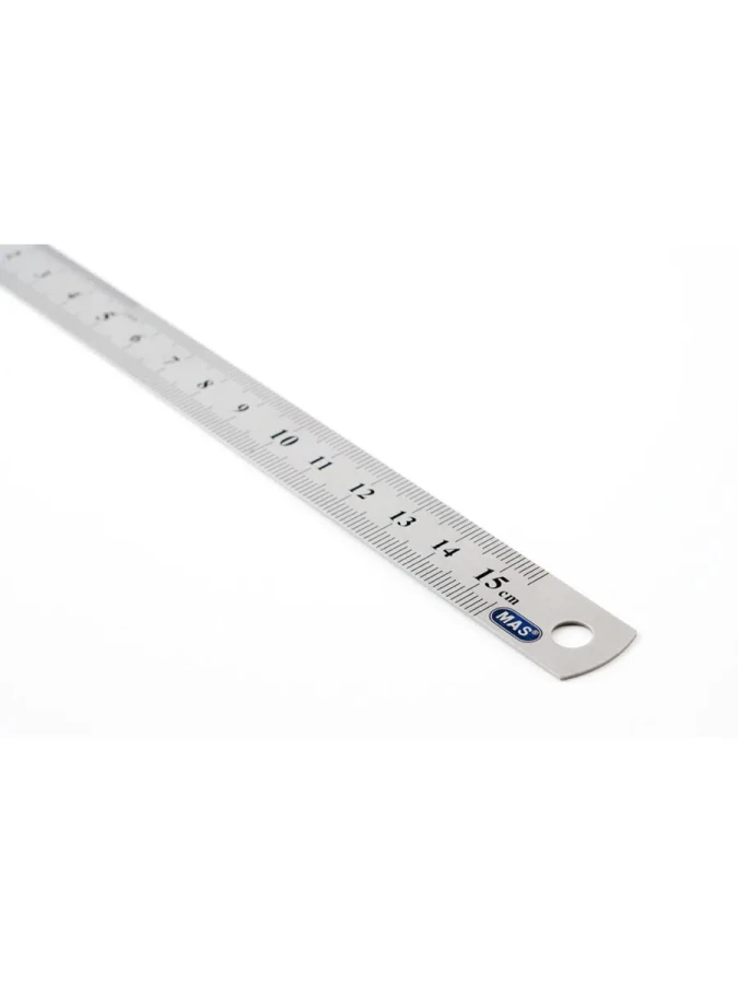Mas 15 Cm Çelik Cetvel 2328
