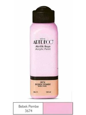 Artdeco 140 Ml Akrilik Boya Bebek Pembe 70r-3674