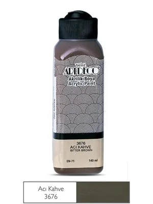 Artdeco 140 Ml Akrilik Boya Acı Kahve 70r-3676