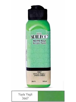 Artdeco 140 Ml Akrilik Boya Yayla Yeşili 70r-3667