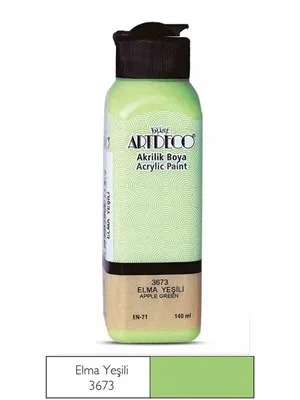 Artdeco 140 Ml Akrilik Boya Elma Yeşili 70r-3673