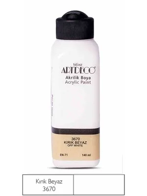 Artdeco 140 Ml Akrilik Boya Kırık Beyaz 70r-3670