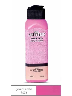 Artdeco 140 Ml Akrilik Boya Şeker Pembe 70r-3678