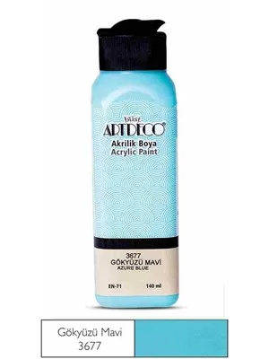 Artdeco 140 Ml Akrilik Boya Gökyüzü Mavi 70r-3677