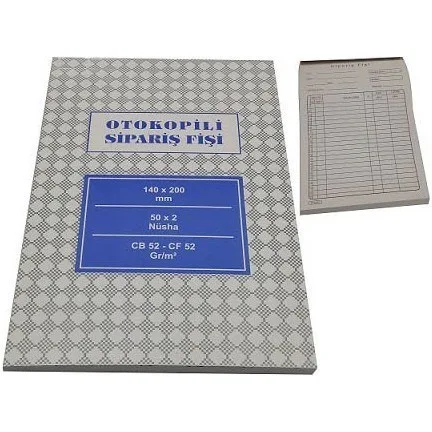 Altınyıldız 14x20 Otokopili Sipariş Fişi 50yp