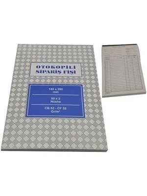 Altınyıldız 14x20 Otokopili Sipariş Fişi 50yp