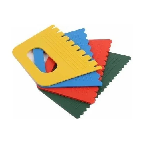 Lutart Çeki Tarağı 4 Parça Plastik Lsr-5427