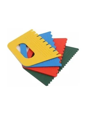 Lutart Çeki Tarağı 4 Parça Plastik Lsr-5427
