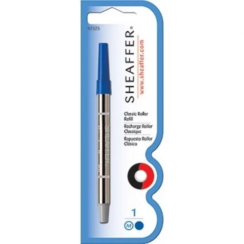 Sheaffer M (medium) İnce Tip Roller Kalem Yedeği (refil) Mavi 97425-97525-97225