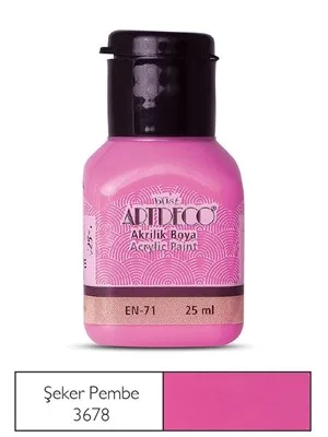 Artdeco 25 Ml Akrilik Boya Şeker Pembe 70a-3678