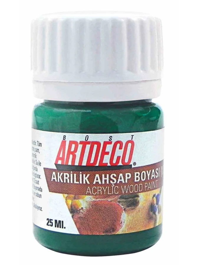 Artdeco 25 Ml Akrilik Boya Elma Yeşili 70a-3673