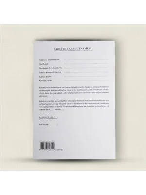 Altınyıldız Kiracı Tahliye Taahhütnamesi