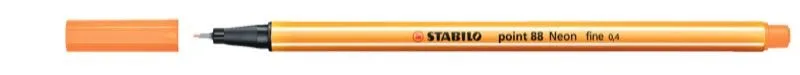 Stabilo Point Keçeli Kalem 88\054 0.4 Fosforlu Turuncu