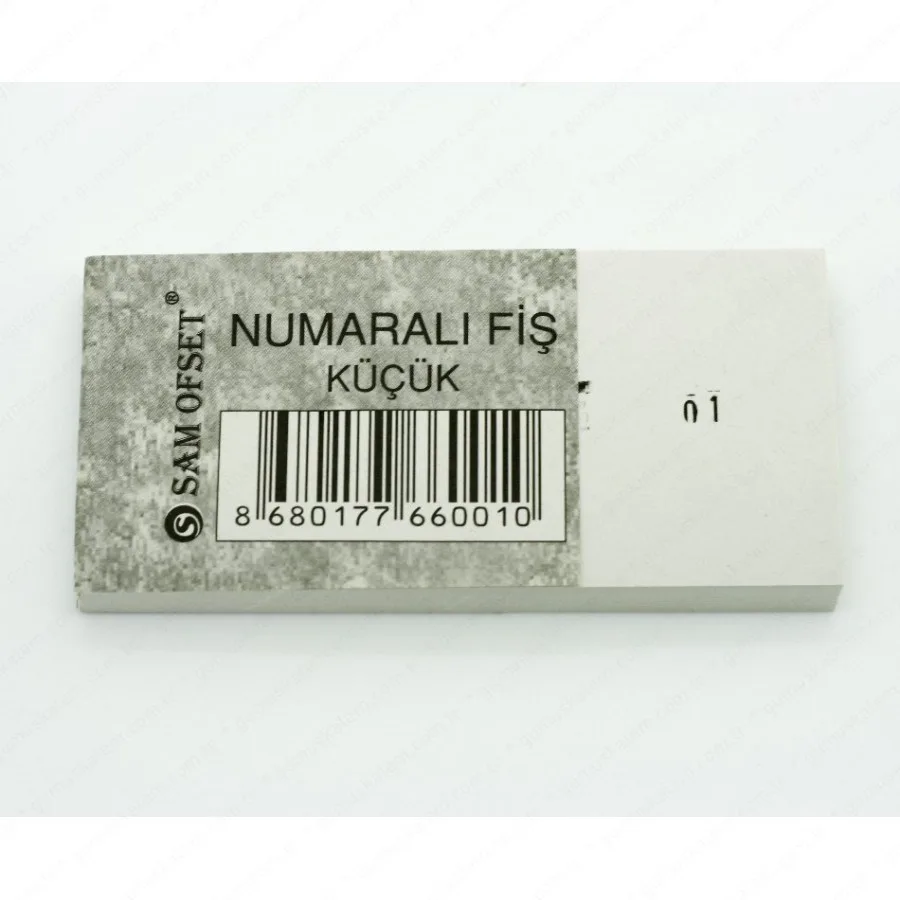 Altınyıldız Küçük Koçanlı Fiş Numaralı