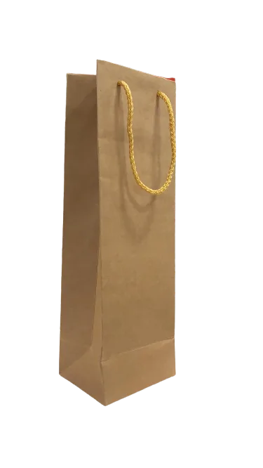 Nedi 12x38 Cm İp Saplı Kraft Karton Çanta 00141