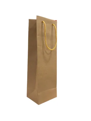Nedi 12x38 Cm İp Saplı Kraft Karton Çanta 00141
