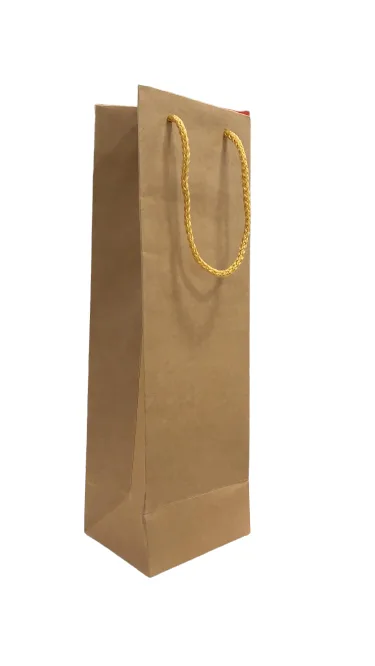 Nedi 12x38 Cm İp Saplı Kraft Karton Çanta 00141