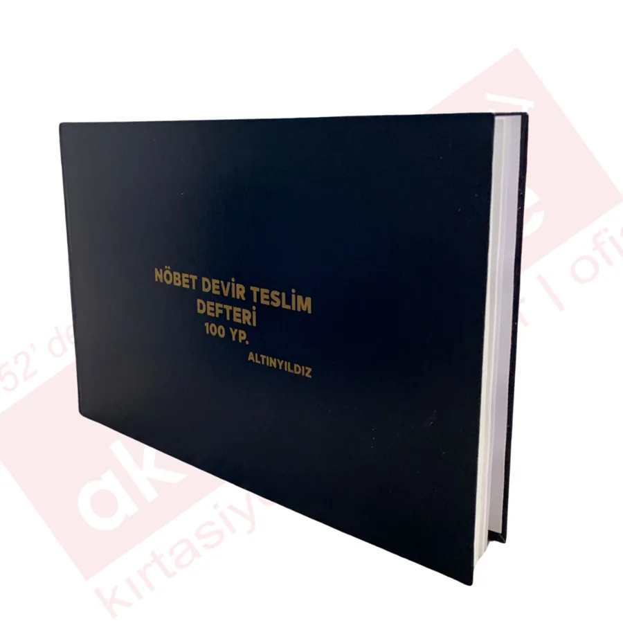 Altınyıldız 100yp Nöbet Devir Teslim Defteri