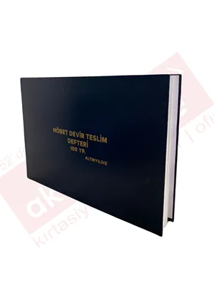 Altınyıldız 100yp Nöbet Devir Teslim Defteri