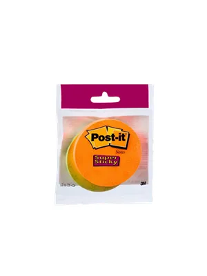 3m Post-it 73.6x71.1 Mm Yapışkanlı Not Kağıdı Yuvarlak Şekilli 2' Li 150-crc2-s