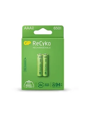 Gp Aaa 650mah Şarjlı Pil 2 Li