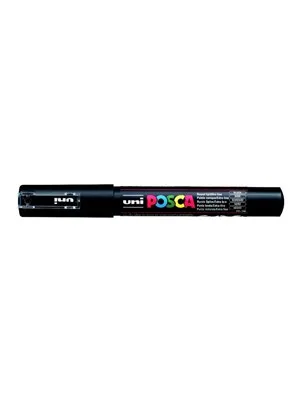 Uni Posca 0.7 Su Bazlı Poster Markörü Black Pc-1m