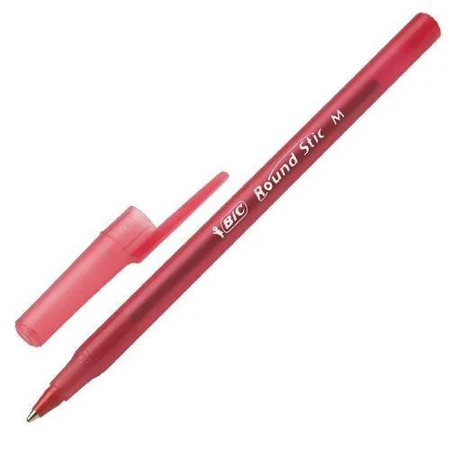 Bic 1.0 Round Stıck Tükenmez Kalem Kırmızı