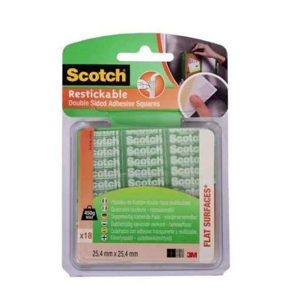 Scotch Şeffaf Çift Taraflı Bant 18 Li R100