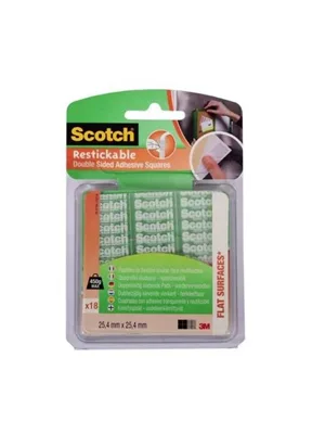 Scotch Şeffaf Çift Taraflı Bant 18 Li R100