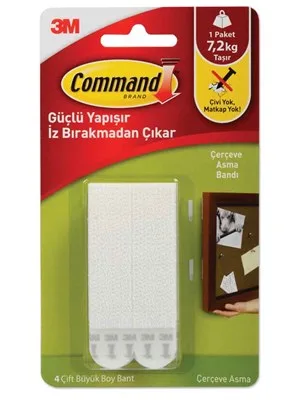 3m Command Cırt Cırt Bant Büyük Boy 4 Lü 17206