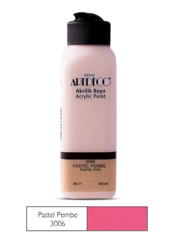 Artdeco 140 Ml Akrilik Boya Pastel Pembe 70r-3006