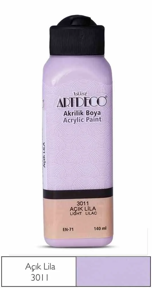 Artdeco 140 Ml Akrilik Boya Açık Lila 70r-3011
