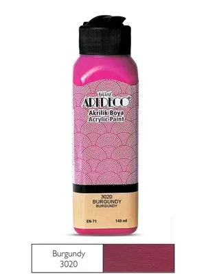 Artdeco 140 Ml Akrilik Boya Burgundy 70r-3020