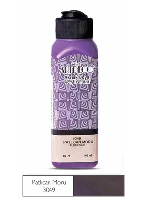 Artdeco 140 Ml Akrilik Boya Patlıcan Moru 70r-3049