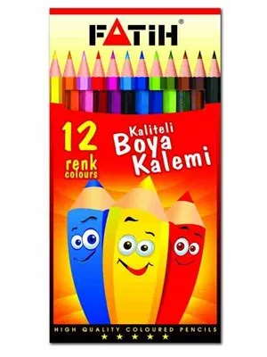 Fatih 12 Renk Tam Boy Kuruboya Kalemi 33112