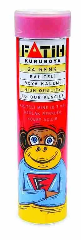 Fatih 24 Renk Tam Boy Kuruboya Tüp 33224