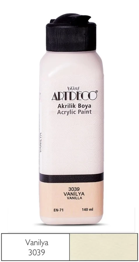 Artdeco 140 Ml Akrilik Boya Vanilya 70r-3039