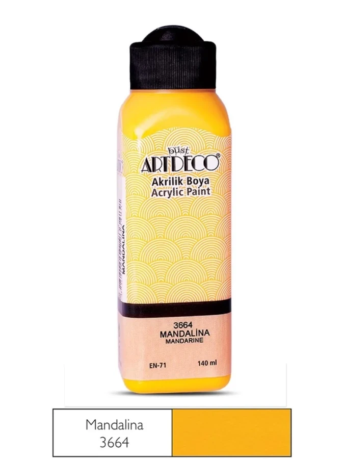 Artdeco 140 Ml Akrilik Boya Mandalina 70r-3664