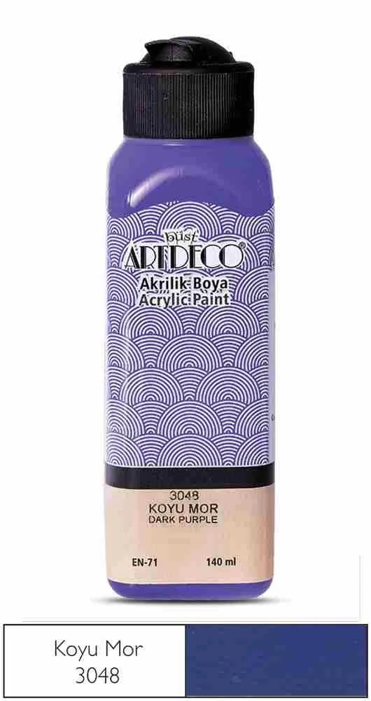 Artdeco 140 Ml Akrilik Boya Koyu Mor 70r-3048