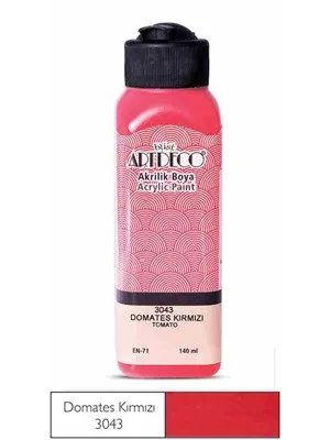 Artdeco 140 Ml Akrilik Boya Domates Kırmızısı 70r-3043