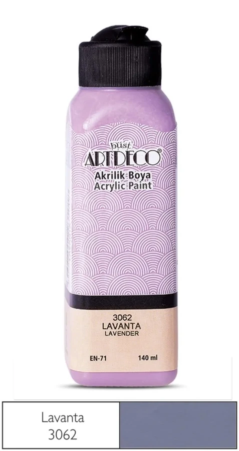 Artdeco 140 Ml Akrilik Boya Lavanta 70r-3062