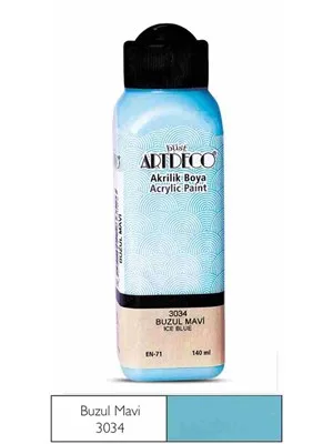 Artdeco 140 Ml Akrilik Boya Buzul Mavi 70r-3034
