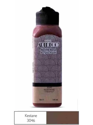Artdeco 140 Ml Akrilik Boya Kestane 70r-3046