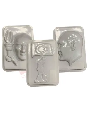 Universal Alçı Kalıbı Atatürk Temalı Küçük Boy