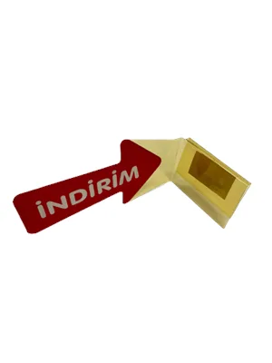 Unıversal Oklu Raf Etiketi