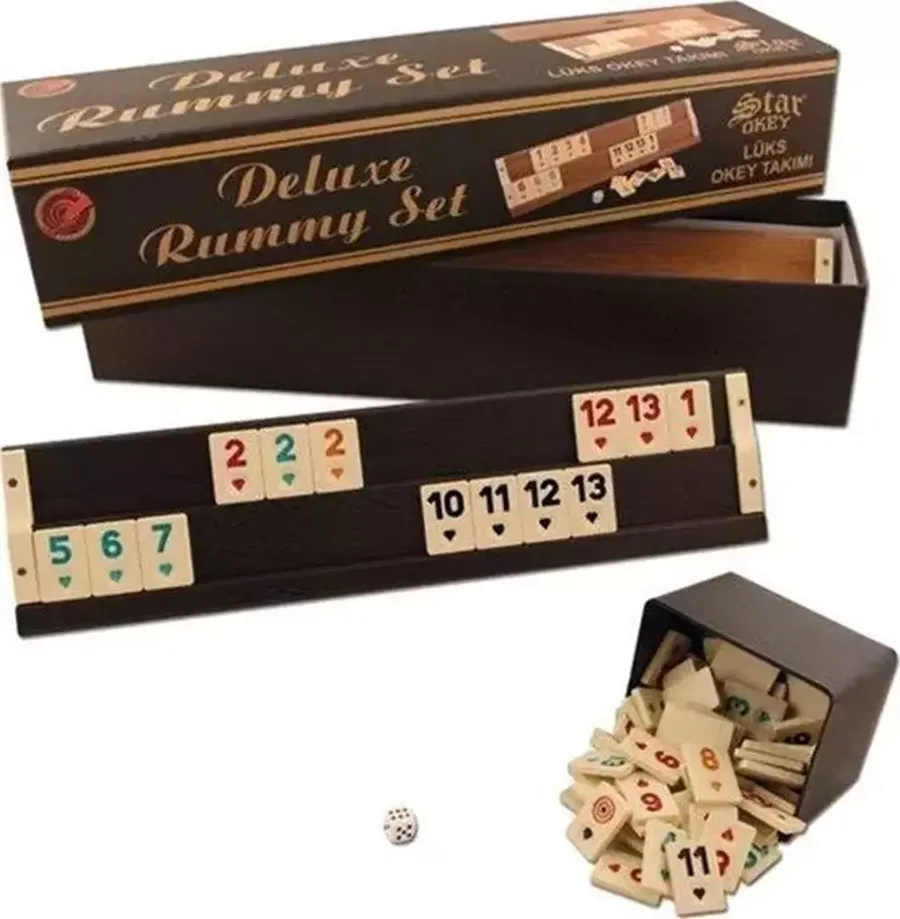 Star Gold Ahşap Okey Takımı 1010259