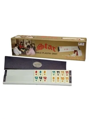 Star Gold Plastik Okey Takımı 1010273
