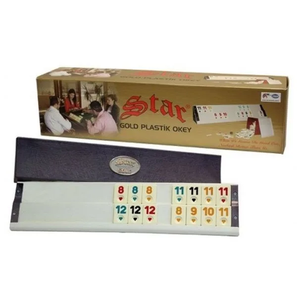 Star Gold Plastik Okey Takımı 1010273