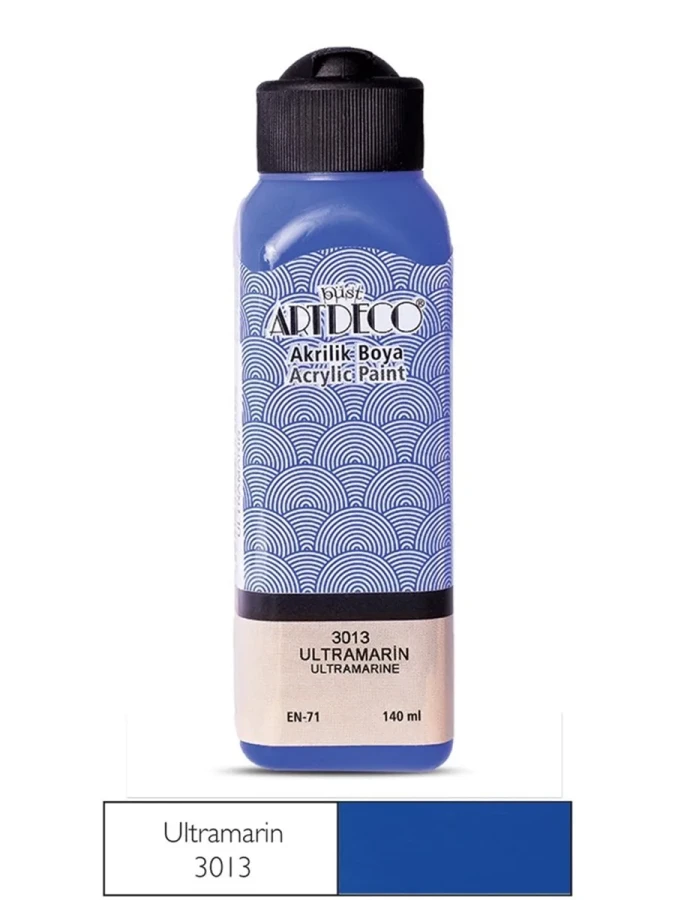 Artdeco 140 Ml Akrilik Boya Ultramarin 70r-3013